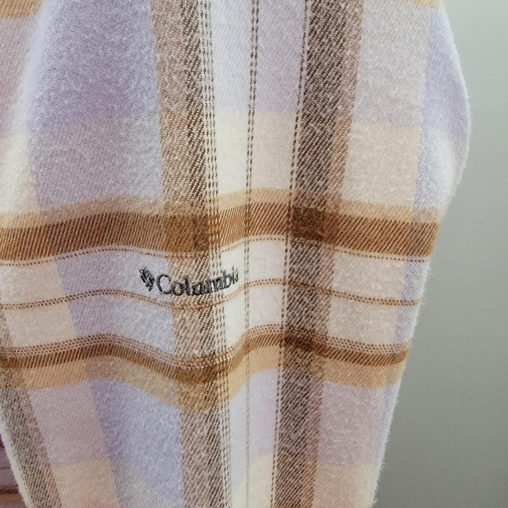 COLUMBIA Women's Jacket in Cream and Brown - Picture 8 of 11